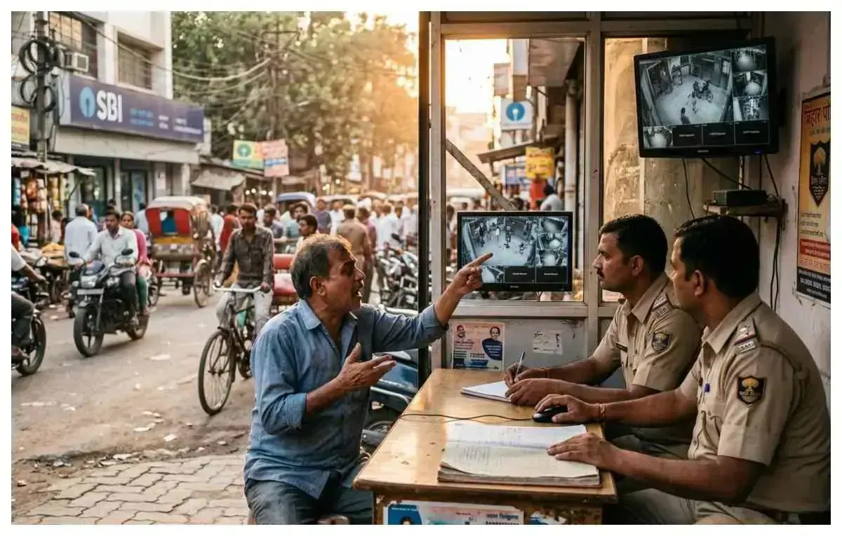बैंक से 2 लाख निकालकर लौट रहे व्यक्ति से दिनदहाड़े छिनतई , CCTV खंगाल रही पुलिस