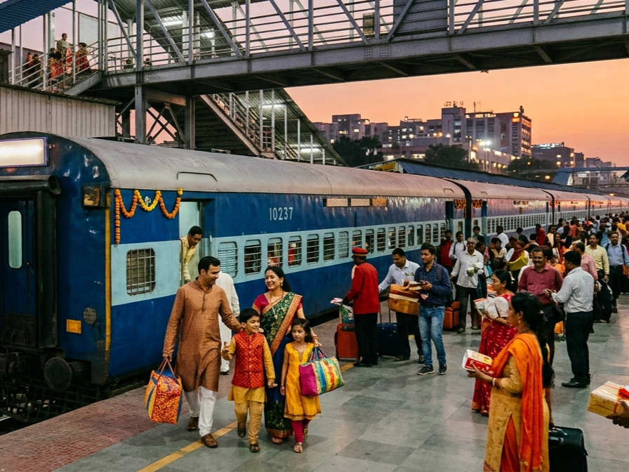 दिल्ली से दरभंगा जाने वाली स्पेशल ट्रेन का शेड्यूल जारी, छठ पर घर जाने वाले फटाफट करें बुकिंग