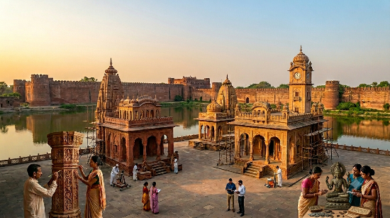 दरभंगा राज की ऐतिहासिक धरोहरों के संरक्षण की दिशा में नई पहल