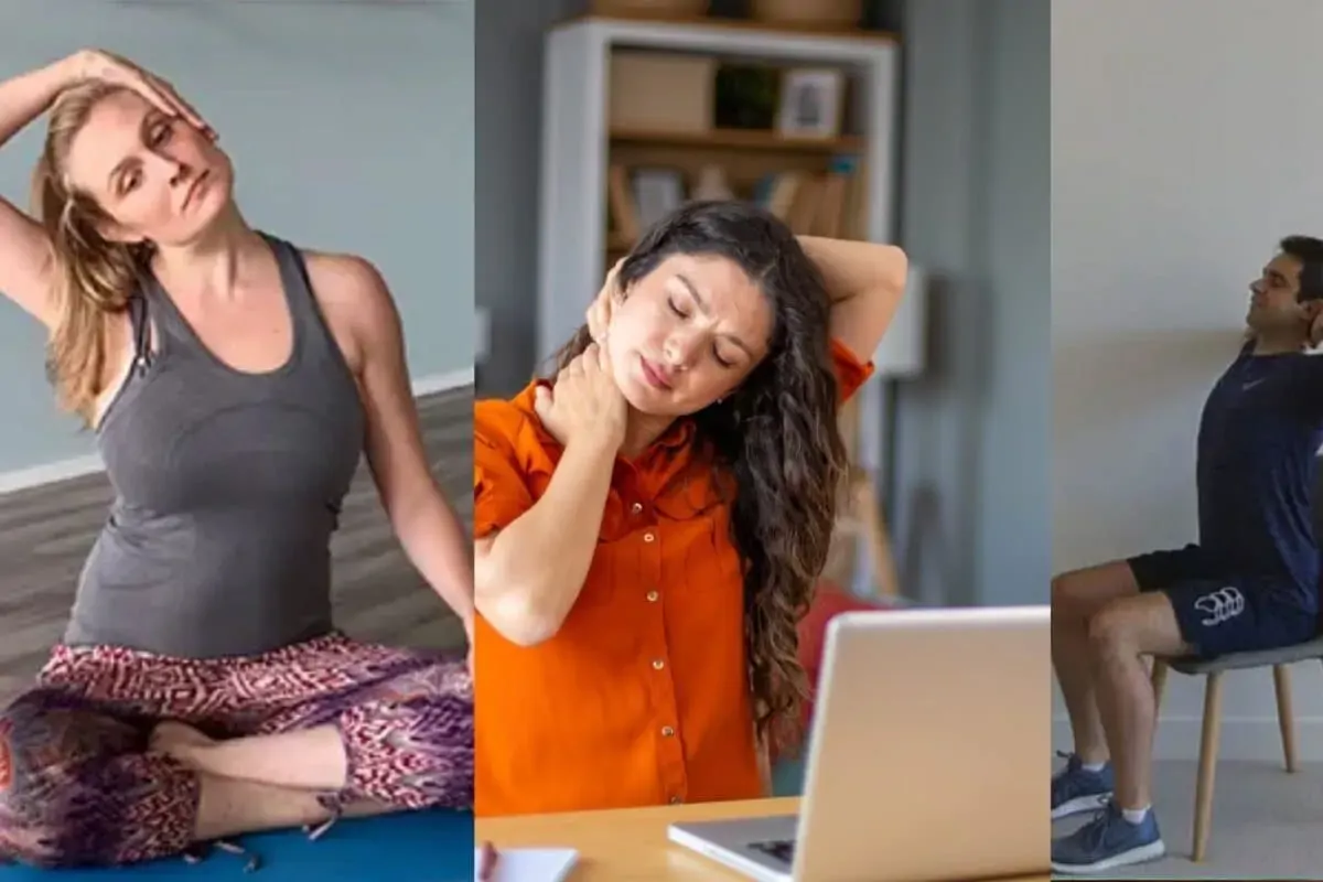 लैपटॉप पर काम करते-करते दर्द करने लगा कंधा, टेक नेक के लिए बेस्ट 5 एक्सरसाइज, तुरंत मिलती है राहत