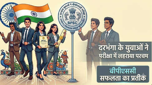 दरभंगा के युवाओं ने बीपीएससी परीक्षा में लहराया परचम