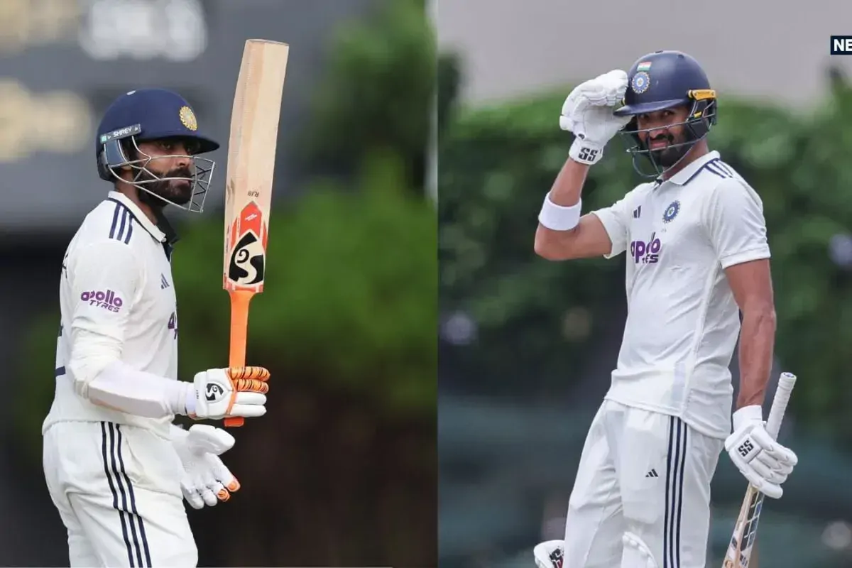 IND vs SL XI: पंत-यशस्वी फ्लॉप, पडिक्कल के शतक और जडेजा की फिफ्टी से दूसरे दिन भारत का पलटवार