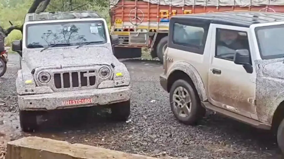 टेस्टिंग में फिर दिखी नई Mahindra Thar, जानें फेसलिफ्ट में क्या बदल सकता है