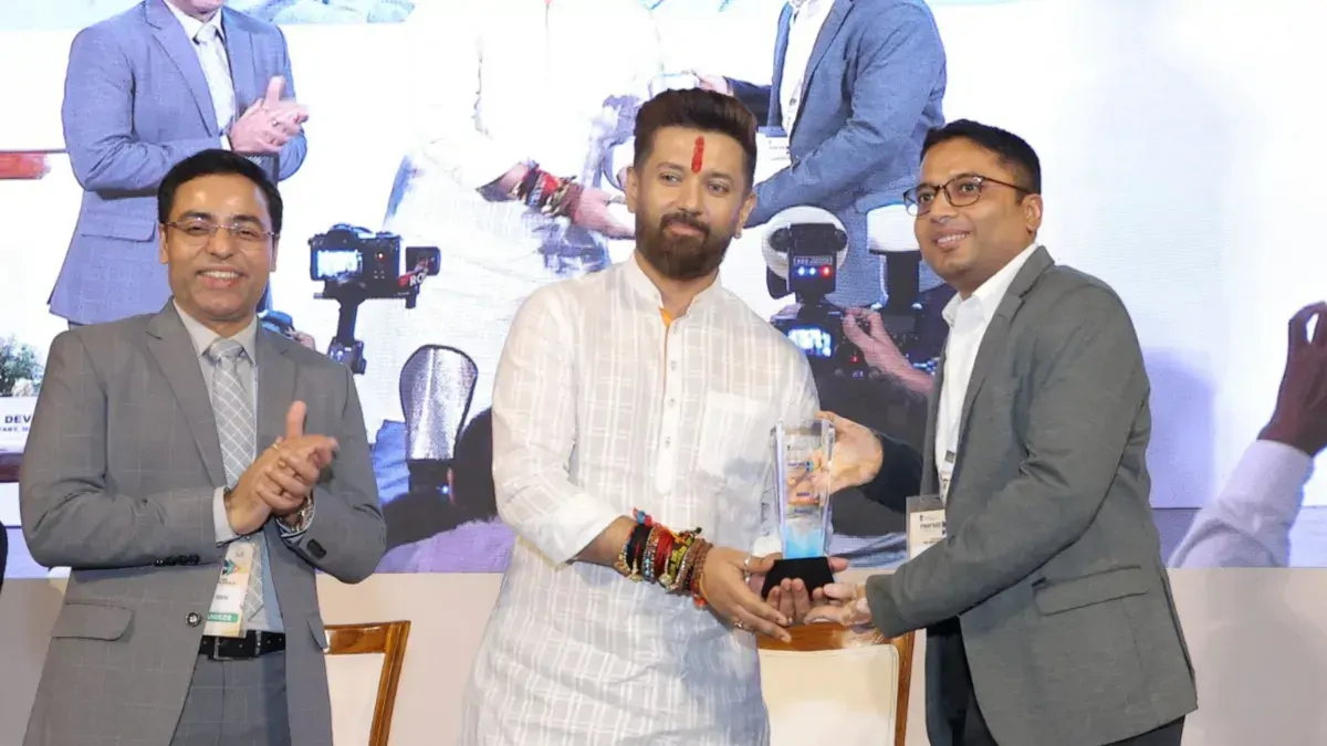 चिराग पासवान के हाथों बिहार को बड़ा सम्मान, PMFME में सर्वाधिक स्वीकृतियों पर बना 'बेस्ट स्टेट'
