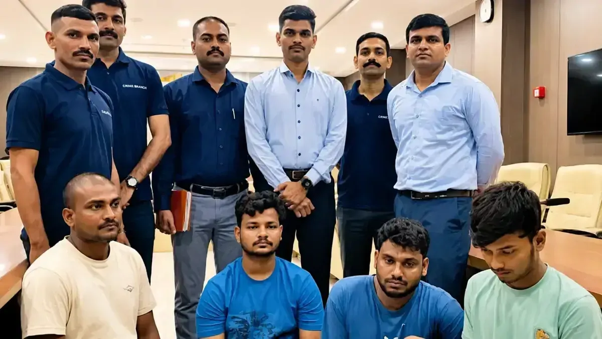 125 करोड़ की साइबर ठगी, 4 डिजिटल उस्तादों ने दिया अंजाम, गुजरात पुलिस का 3 राज्यों में ऑपरेशन