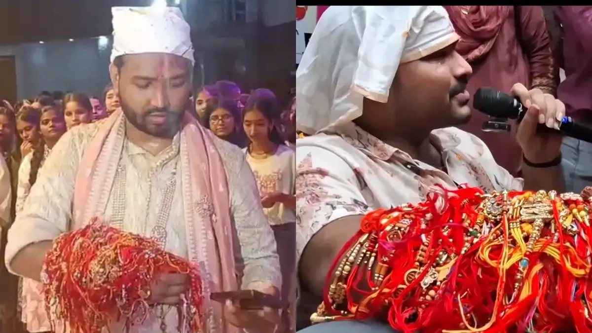खान सर ने बंधवाई रिकॉर्डतोड़ राखियां, रौशन आनंद सर ने बहनों को खिलाए 84 व्यंजन